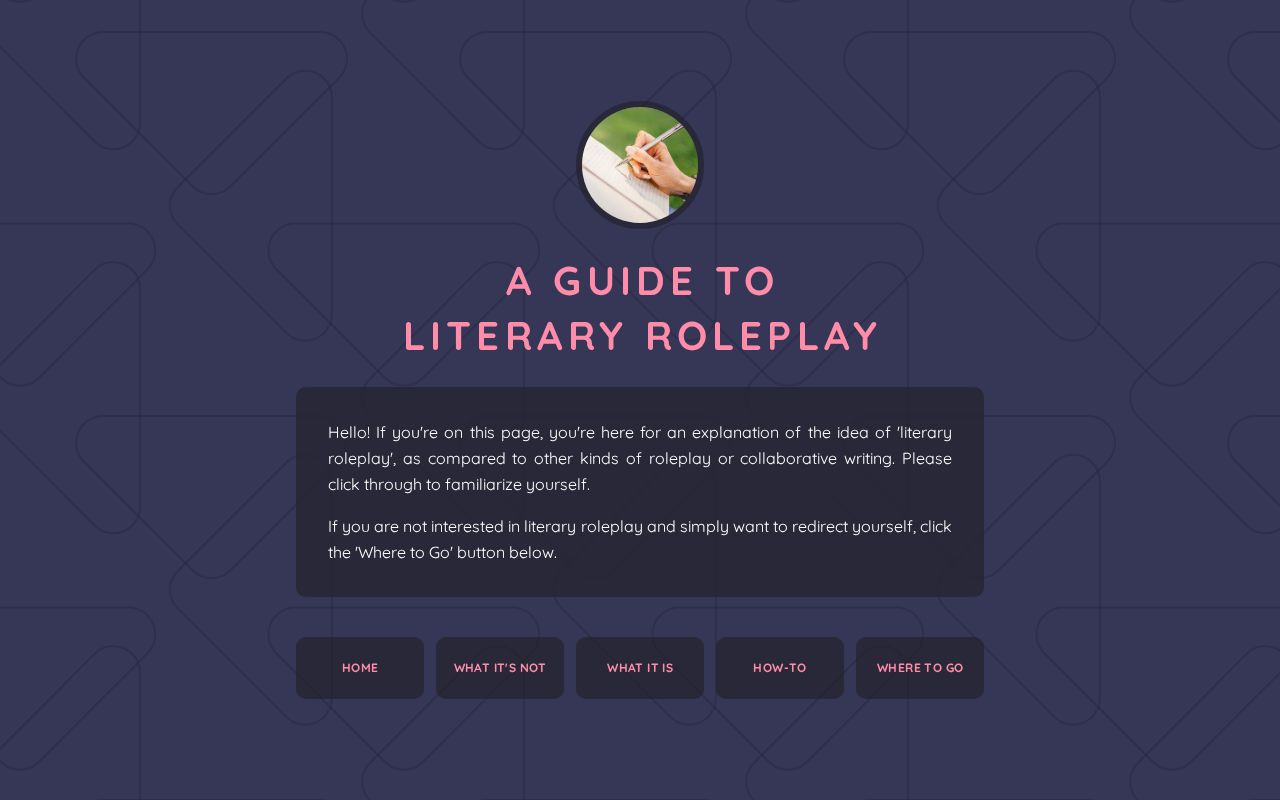 A Guide To Literary Roleplay
